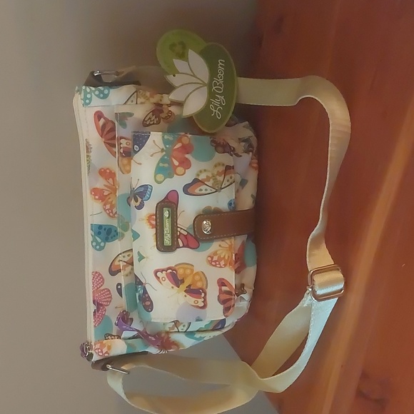 Lily Bloom Handbags - NWTs Lilly Bloom Butterfly Twister Cristina Mid Multi Color Crossbody  Bag